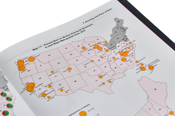 Паперова книга «Atlas of Ukrainians in the United States. Demographic and Socio-Economic Characteristics», автор Олег Воловина - фото №6 - мініатюра