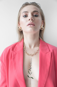  «Тимчасові тату Arley Sign Стеблина ніжності (8019-1)», бренда Arley Sign - фото №5 - миниатюра