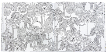 Бумажная книга «Дивосвіт. Розмальовка для спокою та натхнення», автор Милли Маротта - фото №5 - миниатюра