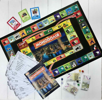  «Настільна економічна гра Ranok Creative Монополія (12119006У)», бренда Ranok-Creative - фото №3 - миниатюра