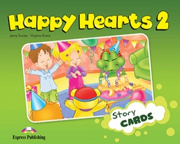 Paper book «Happy Hearts 2 - Story Cards», authors Jenny Dooley, Virginia Evans - фото №1 - миниатюра