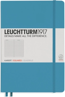  «Записная книжка Leuchtturm1917 синяя (354585)», бренда Leuchtturm1917 - фото №1 - миниатюра