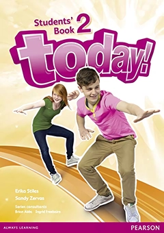 Паперова книга «Today! 2 Students' Book», авторів Інгрид Фріберн, Сенді Зервас, Брайан Еббс, Еріка Стайлз - фото №1 - мініатюра