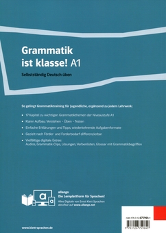 Paper book «Grammatik ist klasse! A1», authors Sarah Fleer, Arwen Dammann - фото №2 - миниатюра