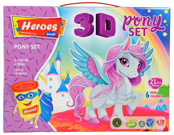  «Набор теста Play Toys для лепки Пони (E ERN-569)», бренда Play Toys - фото №1 - миниатюра