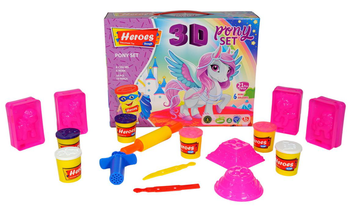  «Набор теста Play Toys для лепки Пони (E ERN-569)», бренда Play Toys - фото №4 - миниатюра