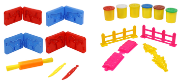 «Набор теста Play Toys для лепки Ферма (E ERN-570)», бренду Play Toys - фото №10 - мініатюра