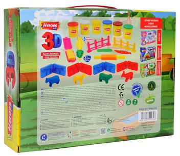 «Набор теста Play Toys для лепки Ферма (E ERN-570)», бренду Play Toys - фото №3 - мініатюра