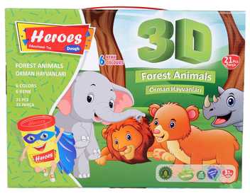  «Набор теста Play Toys для лепки Животные (E ERN-571)», бренду Play Toys - фото №1 - мініатюра