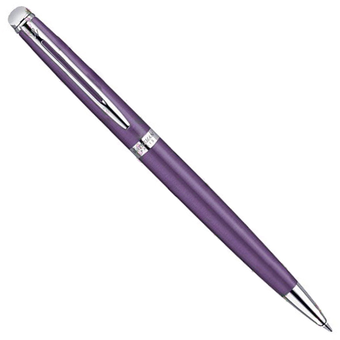  «Шариковая ручка Waterman Hemisphere Purple CT (22 067)», бренда Waterman - фото №1 - миниатюра