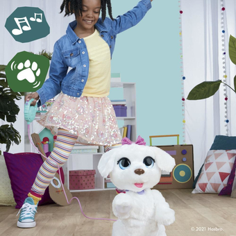  «Іграшка м'яка, інтерактивна FurReal Friends GoGo Танцююче цуценя», бренду Hasbro - фото №5 - мініатюра