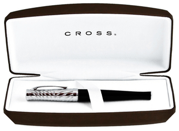 «Чорнильна ручка Cross SAUVAGE Onyx Zebra Pattern FP F (Cr03163)» - фото №4 - мініатюра
