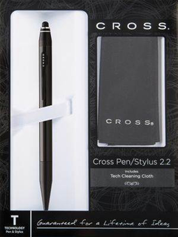  «Ручка-стилус шариковая Cross TECH 2.2 Black BP + PDA блистер (Cr06821s)» - фото №2 - миниатюра