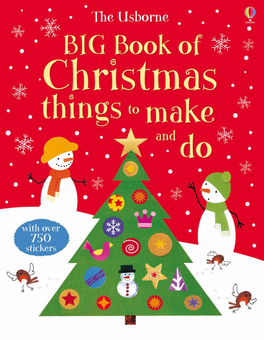 Бумажная книга «Big Book of Christmas Things to Make and Do», автор Фиона Уотт - фото №1 - миниатюра