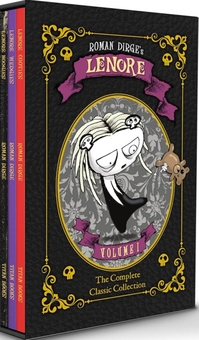 Бумажная книга «Lenore Slipcase Set (Noogies, Wedgies, Cooties)», автор Роман Дердж - фото №1 - миниатюра
