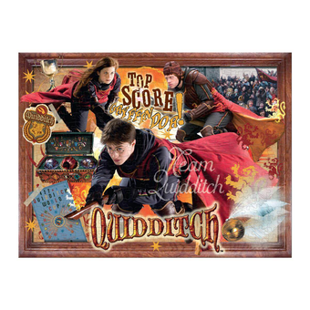 «Пазл Harry Potter Quidditch 1000 елементів», бренду Winning Moves - фото №4 - мініатюра