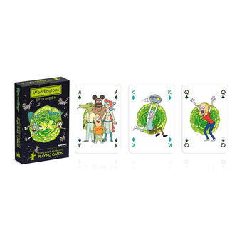  «Гральні карти Rick and Morty Waddingtons Number 1 Playing Cards», бренда Winning Moves - фото №2 - миниатюра