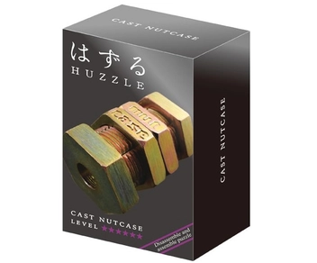 «Металлическая головоломка Hanayama Huzzle Nutcase 6 Крепкий орешек (515114)», бренда Hanayama - фото №2 - миниатюра
