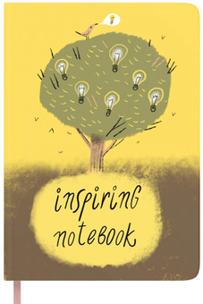  «Блокнот Gifty Inspiring notebook. Yellow (1100999990032)», бренду Gifty - фото №1 - мініатюра