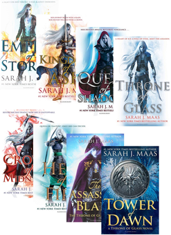 Бумажная книга «Throne of Glass (комплект із 8 книг)», автор Сара Дж. Маас - фото №1 - миниатюра