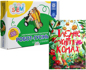 Бумажная книга «Комплект Комахи (книга + конструктор)», автор Ангелина Журба - фото №1 - миниатюра