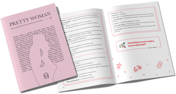 Бумажная книга «Журнал для вивчення англійської мови по фільмах. Pretty Woman (А2)» - фото №2 - миниатюра