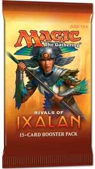  «Набор карт Wizards of the Coast MTG. Rivals of Ixalan - бустер на английском языке (550609)», бренда Wizards of the Coast - фото №1 - миниатюра