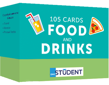 Бумажная книга «Food and Drinks. 105 карток» - фото №1 - миниатюра