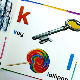 Паперова книга «Let's Learn Alphabet Lower Case» - фото №3 - мініатюра