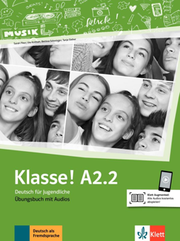 Паперова книга «Klasse! A2.2 Übungsbuch mit Audios», авторів Таня Майр-Зібер, Уте Койтан, Сара Флір - фото №1 - мініатюра