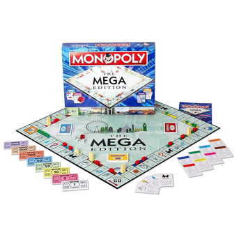  «Настільна гра Monopol. The Mega Edition», бренда Winning Moves - фото №1 - миниатюра