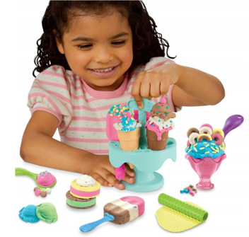  «Набір для творчості Hasbro Play-Doh Карусель Морозиво (F5332)», бренду Hasbro - фото №3 - мініатюра