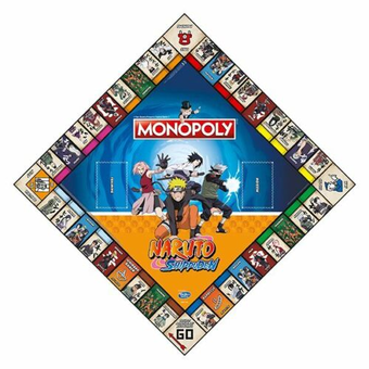 «Настільна гра Naruto Monopoly Board Game», брендов Winning Moves, Hasbro - фото №3 - миниатюра