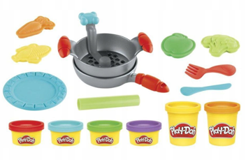  «Ігровий набір для ліплення Hasbro Play-Doh Локшина (E9369)», бренда Hasbro - фото №2 - миниатюра
