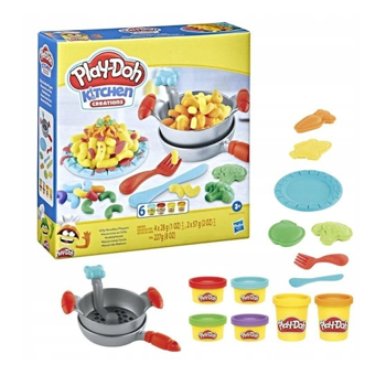  «Ігровий набір для ліплення Hasbro Play-Doh Локшина (E9369)», бренда Hasbro - фото №3 - миниатюра