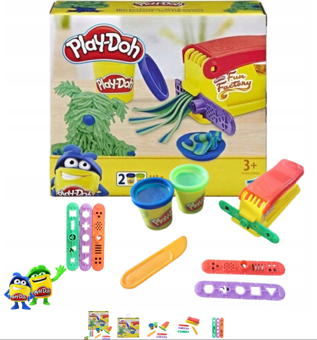  «Ігровий набір для ліплення Hasbro Play-Doh Mini Весела фабрика (E4902/E4920)», бренду Hasbro - фото №2 - мініатюра