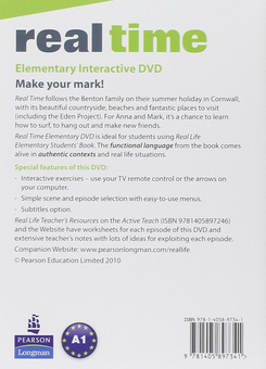 Паперова книга «Real Life Elementary - Real Time DVD» - фото №2 - мініатюра