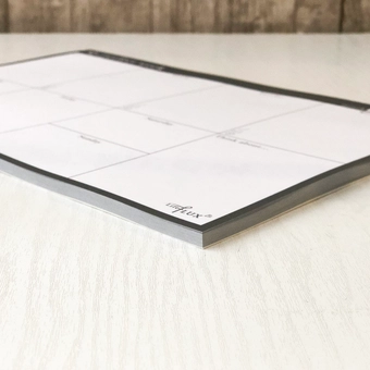  «Еженедельник LifeFLUX Weekly planner My perfect day Классик (LFWEUPBW005)», бренда LifeFLUX - фото №5 - миниатюра