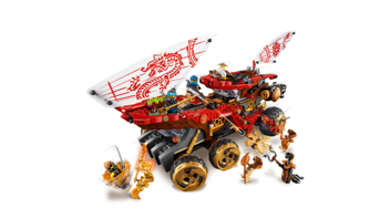  «Конструктор LEGO Ninjago Райский уголок 1178 деталей (70677)», бренда LEGO - фото №5 - миниатюра