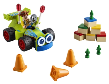  «Конструктор LEGO Toy Story Вуди на машине 69 деталей (10766)», бренда LEGO - фото №3 - миниатюра