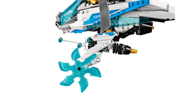  «Конструктор LEGO Ninjago Шурилёт 361 деталь (70673)», бренда LEGO - фото №4 - миниатюра