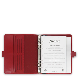  «Органайзер Filofax Metropol A5 Red (17-026972)», бренда Filofax - фото №3 - миниатюра