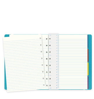  «Блокнот Filofax Classic A5 Aqua (115012)», бренда Filofax - фото №3 - миниатюра