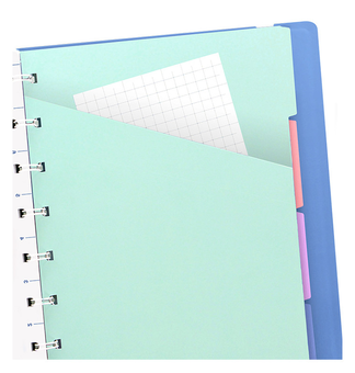  «Блокнот Filofax Classic Pastels A5 Vista Blue (115051)», бренда Filofax - фото №5 - миниатюра