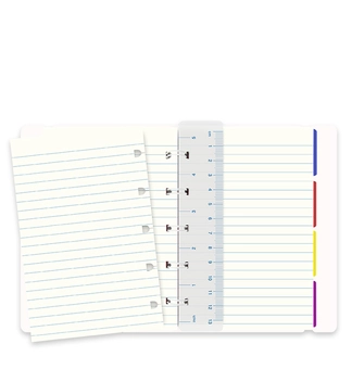  «Блокнот Filofax Impressions Pocket Pink/White (115044)», бренда Filofax - фото №4 - миниатюра