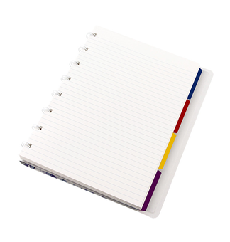  «Блокнот Filofax Patterns A5 Indigo Floral (115055)», бренда Filofax - фото №3 - миниатюра