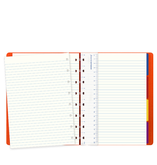  «Блокнот Filofax Saffiano A5 Bright Orange (115059)», бренда Filofax - фото №2 - миниатюра