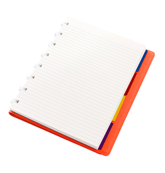  «Блокнот Filofax Saffiano A5 Bright Orange (115059)», бренда Filofax - фото №3 - миниатюра