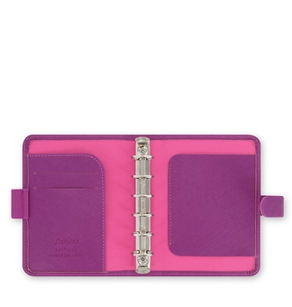  «Органайзер Filofax Saffiano Pocket Raspberry (20-022452)», бренду Filofax - фото №2 - мініатюра