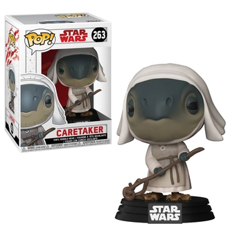 «Коллекционная фигурка Funko POP! Star Wars The Last Jedi Caretaker (FK31792)», бренда Funko Pop - фото №2 - миниатюра